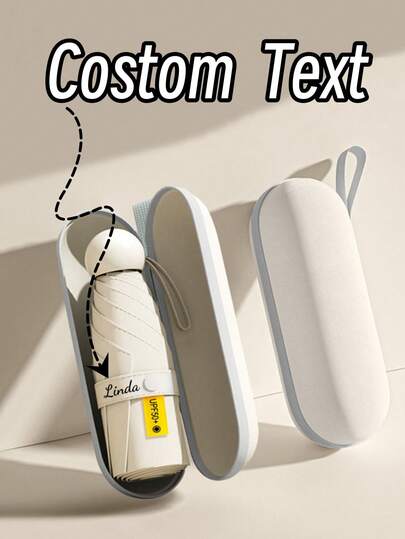 Customized Sun Umbrella For Women, Sun Protection And UV Protection Capsule Umbrella, Rain And Rain Dual-Use Umbrella, Folding Umbrella, High-End Advertising Umbrella