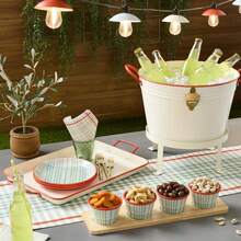 4pk Summer Plaid Melamine Bowl Serving Set - Hearth & Hand ™   With Magnolia