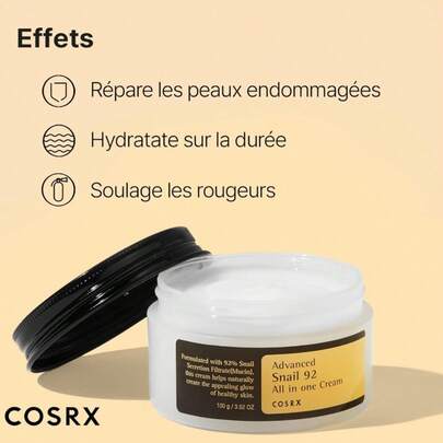 COSRX Advanced Snail 92 All In One Cream 100GM - Face Cream