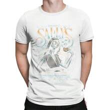 Cool Summer Sallys Spiced Latte T-Shirts Men Women Nightmare Before Christmas T Shirts Halloween Pumpkin Cotton Tees Birthday Gift Tops - 白色 - 查看 1