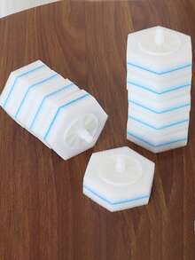 一次性马桶清洁棒补充装，升级材质一次性马桶清洁棒头刷可与多种清洁棒兼容，公寓必需品，大学宿舍必需品 - 彩色 - 查看 3