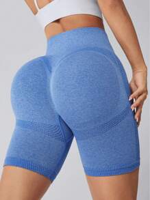 1pc Yoga Skinny Shorts For Outdoor Running
