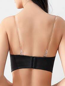 1/3/5 Sets Transparent Adjustable Shoulder Straps, TPU Bra Straps, Women Lingerie & Bra Accessories