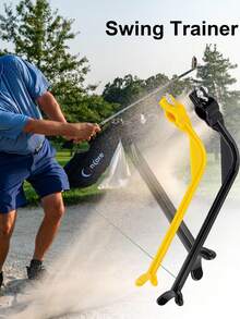 2-Pack Golf Training Wrist Hinge Golf Swing Training Aid Swing Correcting Trainer Tool For Golfers Beginners Arm Elbow Posture Teaching Accessory For Golf Club PracticeX - 黃色 - 查看 2