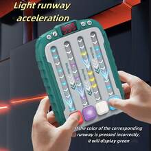 儿童节奏益智玩具，音乐节奏游戏机，减压按钮玩具，节奏大师 - 彩色 - 查看 4