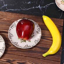 Élégant set de 4 assiettes à dessert en céramique blanc ivoire - design à bordure florale pour les collations, le beurre, les os et plus encore - parfait pour les fêtes, les mariages, le thé de l'après-midi et les restaurants - Multicolore - Voir 4