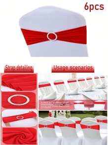 1/2pcs Black High Stretch Tablecloth + 6pcs Chair Cover Set, 4FT/6FT/8FT Polyester & Spandex Material Tablecloth, All-Season Tablecloth Covers, Full-Cover Chair Covers, PU Leather Chair Covers With Tie-Back, Suitable For Home, Indoor, Outdoor, Picnic And Camping, Fits All Holidays And Special Occasions