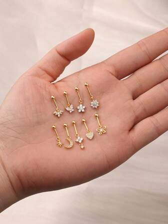 1Pc Butterfly Upper Ear Cliff  925 Sterling Silver Ring For Women Classic Stud Earring Minimalist Gift For Her Wedding Party Fine Jewelry