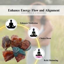 Local Shipping--  Healing Crystals, Stones, Healing Stones, Rock Collection, Agate, Raw Stones ,Crystals, Rocks, Jade, Crystals And Healing Stones(Labradorite, 2 Pcs) - Đá Jasper lạ mắt - Xem 6