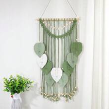 1pc Floral Leaf Wall Hanging Tapestry, Boho Style Large Decorative Art, Room Decor, Home Gift Bedroom Decor Home Decor Wall Decor