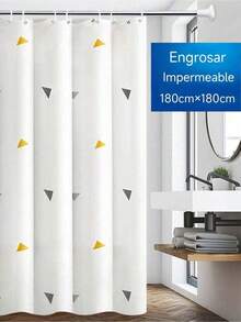 Juegos de cortinas de ducha, decoración de habitaciones, accesorios de baño, decoración de baño - Multicolor - Ver 2