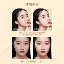 Zeesea Barras correctoras Aqua de imperfección y de manchas en la piel del rostro, cubre los círculos oscuros debajo de los ojos