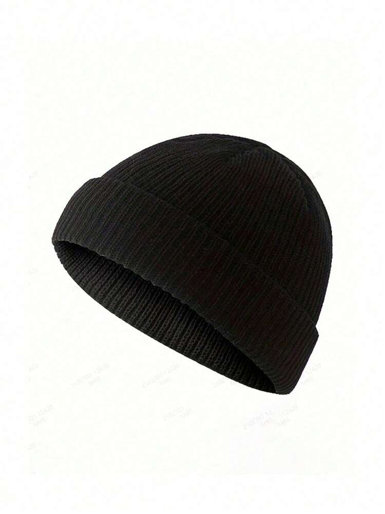 1 件男女通用纯色针织帽，男孩和女孩的保暖滑雪帽，Y2K 风格户外防寒针织帽，多功能且温暖，适合冬季日常穿着 - 針織帽 - 查看 19