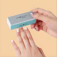 1/3/6/12pcs Square Nail Files, Nail Art Sponge Buffer Blocks Polishers, Manicure And Pedicure Buffing And Care Tools, Suitable For Beginner Nail Salons