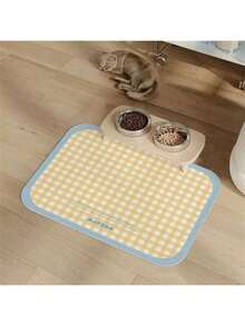 防水防溅猫/狗喂食垫 - 易于清洁，耐刮擦，由硅藻土混合物制成 - 彩色 - 查看 12
