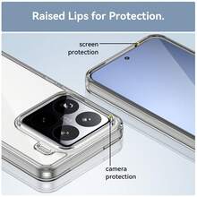 精致时尚，触感超柔软，色彩鲜艳，防震手机壳 - 無色 - 查看 9