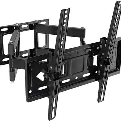 LINK BITS Soporte de Pared para TV/Television/Televisor movible con Brazo para Pantallas de 26" a 65"Pulgadas, hasta 50 Kg, con Materiales Reforzado.