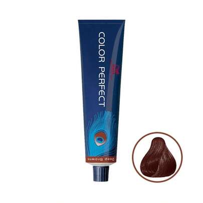  Coloração Color Perfect 5.77 Castanho Claro Marrom Intenso Wella Professionals 60g