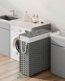 Laundry Baskets - 灰色 - 查看 1