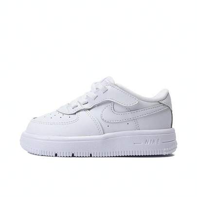 Nike 幼儿男童 FORCE 1 LOW EASYON (TD) 运动鞋，低帮厚底运动鞋 FN0236-111