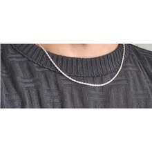 Men's Sweater Blouse Knit Long Sleeve Winter 3D - Black - View 2
