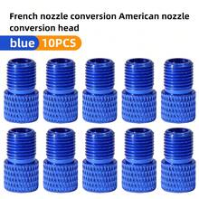 Accesorios para bicicleta de carretera de velocidad única VXM, incluido un adaptador de válvula francesa a americana, de válvula Presta a Schrader, y una bomba - Multicolor - Ver 18