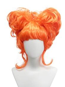 Party Perücken, einzigartige herzförmige Perücken, Herz Königin Cosplay synthetische Haar Perücke - Verschiedenfarbig - Übersicht 3