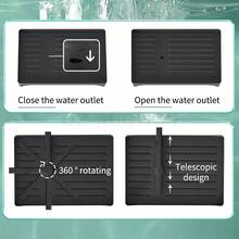 2 Tier Dish Drying Rack Plate Drainer Cutlery Holder Kitchen Organizer Storage-Foldable Dish Rack For Kitchen - Space Saving Black Utensil Holder - màu đen - Xem 8