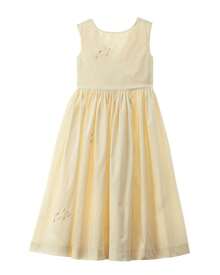 BONPOINT Embroidered Dress - trắng - Xem 2