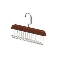Wooden Hanger For Clothes, Multi-Functional Lingerie Vest Storage Device, Home Dormitory, Solid Wood Hook, Wave-Shaped Clothes Drying Rack