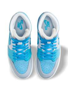 Giày thể thao nữ Air Jordan 1 High Method of Make Basketball Shoes Casual Sneakers FB9891-404 - màu xanh da trời - Xem 3