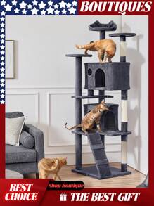 Tall Cat Tree, 80in Multi-Level Tower With Scratching Posts, Double Cat Caves, Perched Platforms, Dangling Balls, Kitten Pet Stand House, Cat Tree, Cat Tower, Cat Tree Tower, Cat Tower With Scratching Post, Cat Condo, Cat House, Cat Tree For Indoor Cats Large Adult, Cat Houses For Indoor Cats, Tall Cat Tree, Cat Towers, Cat Tower For Indoor Cats, Cat Beds & Furniture, Small Cat Tree, Cat Tower For Large Cats, Cat Trees For Indoor Cats, Large Cat Tree, Cat Post, Cat Tree Tall, Cat Tree Modern Cat Trees, Rascadores Para Gatos, Cat Climbing Tower, Cat Perch, Cat Stand, Cute Cat Tree, Cat Condos For Indoor Cats, Tall Cat Tower, Casa Para Gatos, Cat Tree Small, Cat Climbing, Cat Tree With Hammock, Cat Tree Cat Tower Condos, Torre Para Gatos, Cat Climber, Adult Cat Tree, Cat Tree Cat Trees With Scratching Posts, Cat Towers For Indoor Cats, Cat Tree With Scratching Post, Cat Tree For Large Cats, Cat Jungle Gym For Indoor Cats, Gimnasio Para