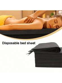 10/20/30/50pcs Disposable Bed Sheets For Beauty Salon Spa Use, Thickened SMS Breathable Disposable Hotel Bed Sheets For Travel - Multicolor - View 8