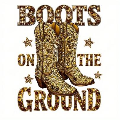 1/2/3 pezzi Adesivi termoadesivi con design di stivali da cowboy western, colori assortiti, applicazione a caldo fai-da-te per magliette, giacche, jeans - toppe per indumenti