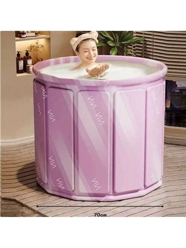 Banheira Dobrável SPA Adulto Banheira Ofurô Portátil Armazenamento Fácil - ENVIO EM 24H