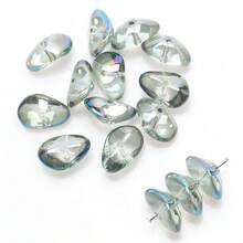 20颗14*18毫米海龟造型玻璃珠，适用于DIY首饰制作，可用于项链、手链、耳环、手机挂饰、钥匙扣、窗帘等。 - 14*18mm海龜 - 查看 40