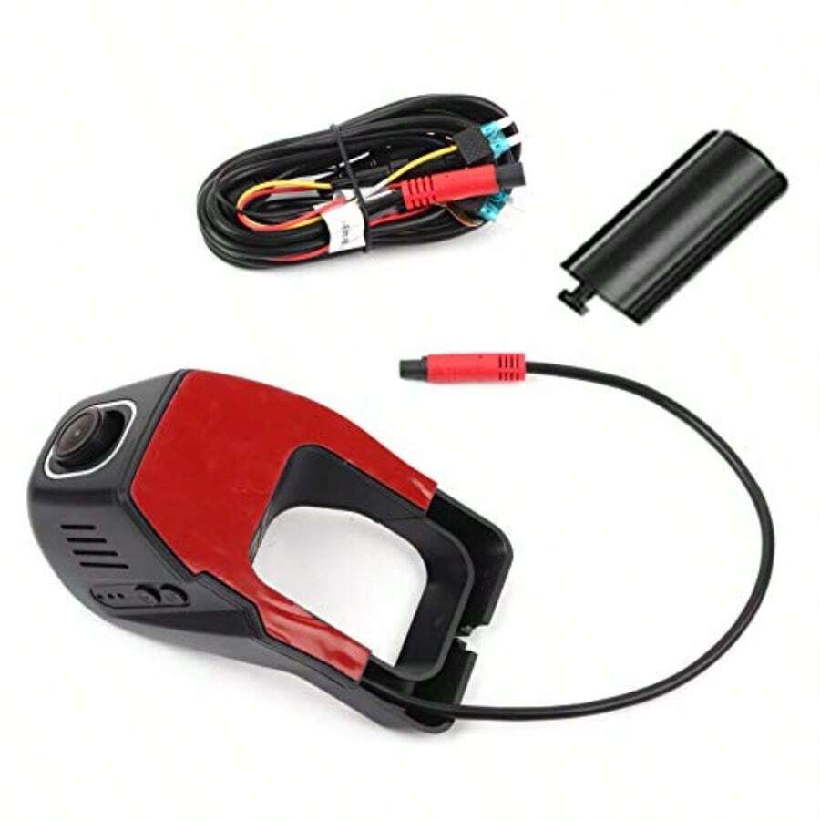 Gearwell Wi.fi Full HD 1080P Dash CAM retrovisor DVR Monitor Coche DVR grabadora de video camara de salpicadero grabadora de conduccion version Nocturna camara grabacion de video grabadora - como en la foto - Ver 1