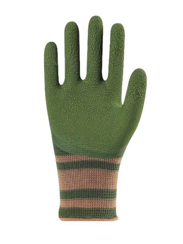 12-Pack Nitrile Rubber Gloves, Gardening Gloves Oil-Resistant Non-Slip Grip For Mechanics & Laborers | Medium