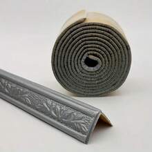 1 قطعة شريط ديكور ذاتي اللصق بطول 2.3 متر للإطار، السقف وزوايا غرفة المعيشة، تزيين لوح القاعدة