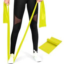 Bandas de resistencia, bandas elásticas de ejercicio para hacer ejercicio, fisioterapia, recuperación, yoga, pilates, entrenamiento de fuerza - Multicolor - Ver 10