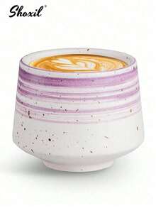 shoxil 1PC Ceramic Coffee Mug, Gradient Coffee Cup, Latte Mugs, Coffee Cup, Teacup, Water Cup, For Home, Cafe, Gift