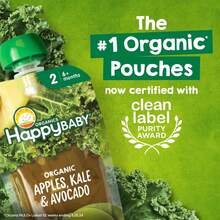 Happy Organics Clearly Crafted Stage 2 Sweet Potatoes, Mangos & Carrots - 4oz