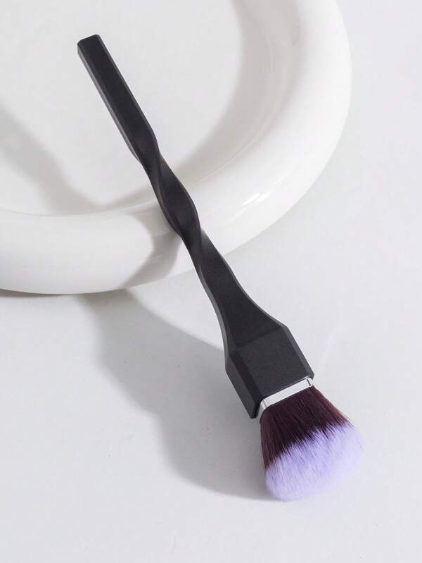 1 pieza/2 piezas Pincel de maquillaje - Pincel para rubor, Pincel para contorno