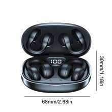Wireless Earphones, Touch Control Earphones, Ear Clip Style Earphones That Don't Hurt The Ears, Compatible With Apple Earphones Earclip Earphones