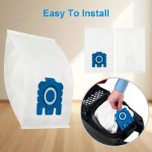 Miele Vacuum Bags For Miele GN Vacuum Cleaner, Compatible With Miele GN 3D Airclean Efficiency Dusting Bags Classic C1 Complete C2 C3, S800, S2000, S5000 And S8000 Series, Bags+ Filters