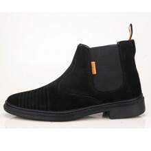 Botina Masculino Bota Texana Vaquejada Couro Country Confortável, bota chelsea masculina preta