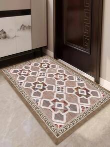 Modern Abstract Indoor Decorative Rug, New Short Plush Pearl Velvet Material Indoor Carpet, Living Room Rug, Sofa Rug, Bedroom Rug, Bedside Non-Slip Mat, Dining Room Kitchen Rug, Office Chair Pad, Entryway Doormat, Outdoor Picnic Mat, Baby Crawling Soft Carpet, Outdoor Camping Mat - Multicolor 2 - View 13