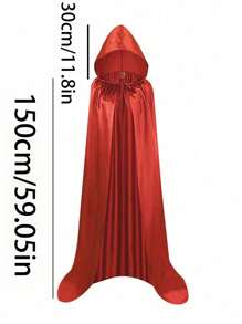 Mantello da adulto per Ognissanti, mantello della morte in tessuto colorato, mantello di demone mago, veste da mago medievale, mantello del Grim Reaper, accessorio da bar e discoteca, costume da festival
