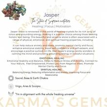 Local Shipping--  Healing Crystals, Stones, Healing Stones, Rock Collection, Agate, Raw Stones ,Crystals, Rocks, Jade, Crystals And Healing Stones(Labradorite, 2 Pcs) - Đá Jasper lạ mắt - Xem 9