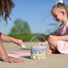 ¡RecomendadoSunny Days Entertainment Maxx Chalk de 20 piezas Sidewalk Chalk Play para niños; Juego de tiza jumbo al aire libre con cubo de almacenamiento¡Top de Temporada - 1 - Ver 2